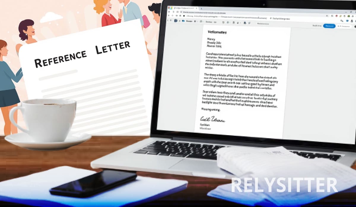 Документ "Рекомендательное письмо" для няни с бланком для заполнения: контактная информация, опыт работы, образование и навыки.